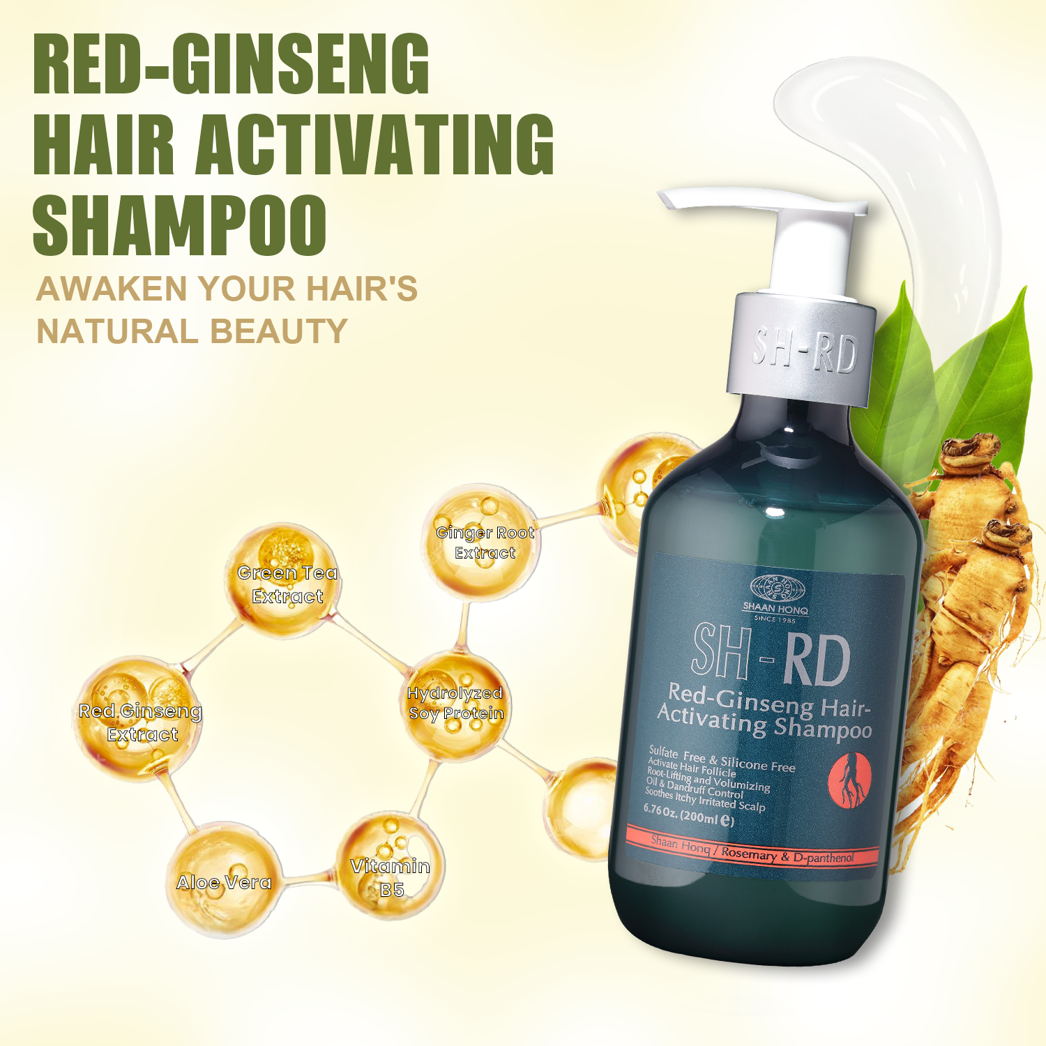 SH-RD Red Ginseng Hair Activating Shampoo